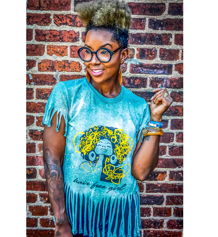 Hair Free Girl shirt
