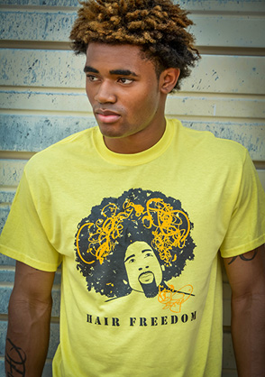Hair Free Girl (Male Shirt)