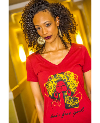 Hair Free Girl T-Shirt