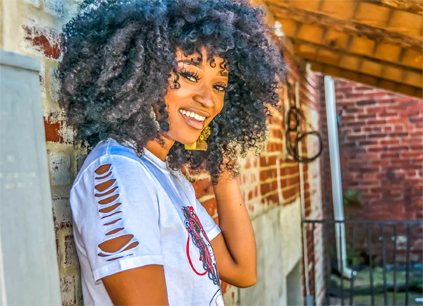 Hair Free Girl tee